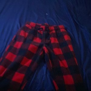 Pajamas, red and black , thick
